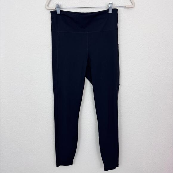 Vuori Womens Stride Legging Size M 7/8 Length Stretch Active Workout Black - Picture 1 of 9